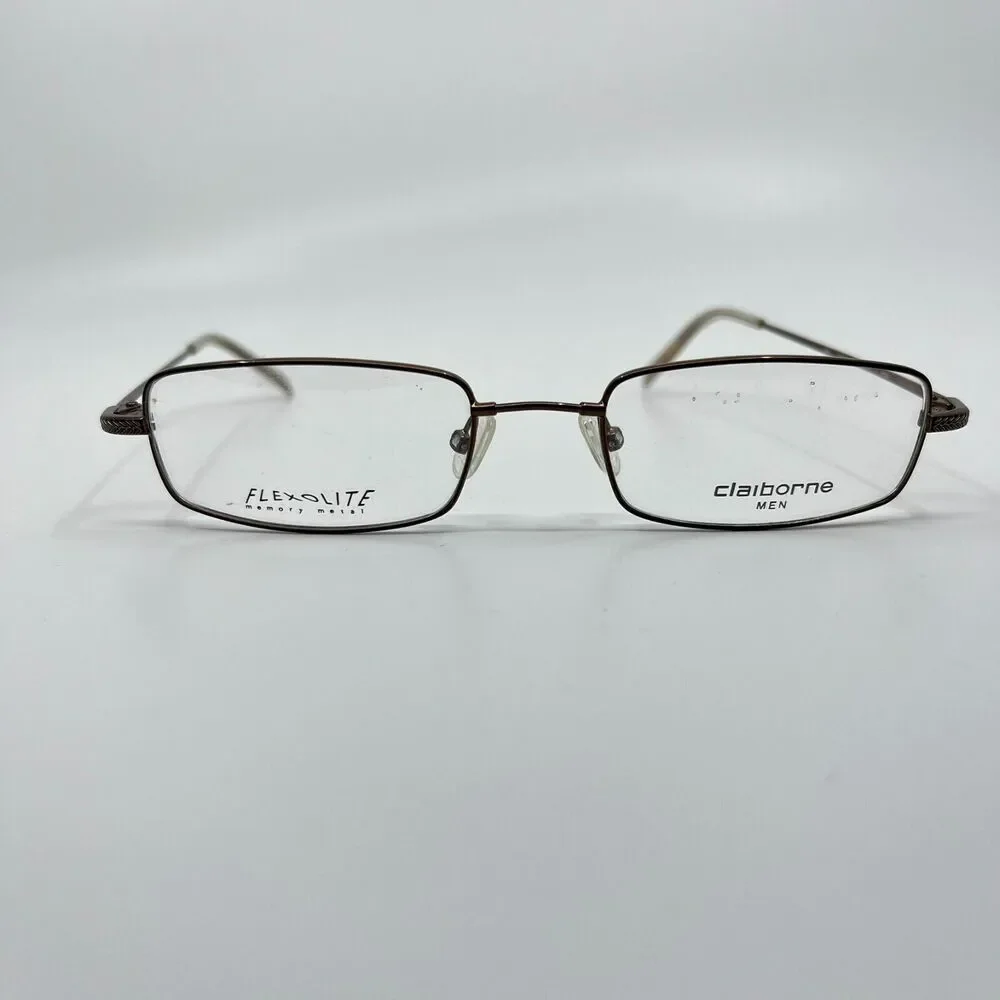 Ciaborne Men's (Chaos) Eyeglasses Frame silver 51-19-140‎ H6753